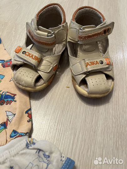 Вещи пакетом на мальчика 80 86 92