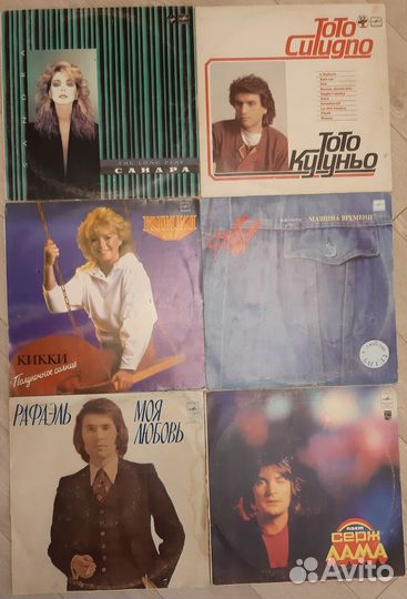 Виниловые пластинки СССР