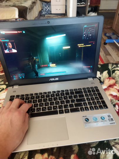 Ноутбук игровой Asus i7-4710HQ GTX850M