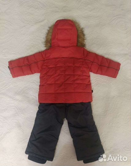 Зимний костюм для мальчика 80 см