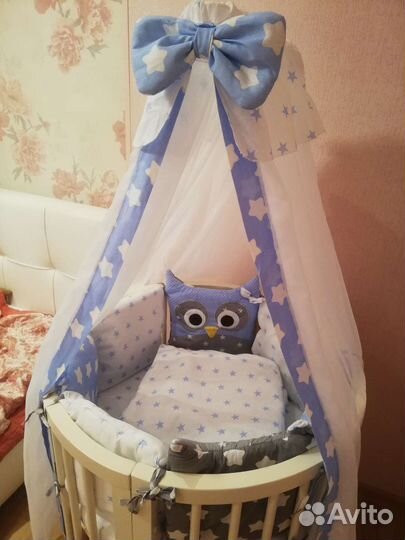 Бортики и балдахин + держатель