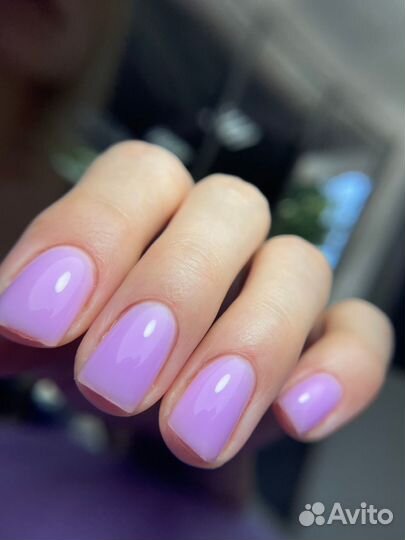 Маникюр и педикюр с покрытием гель лак