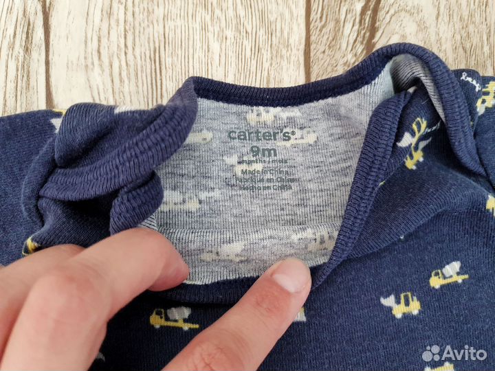 Боди carters 9m (68 размер)