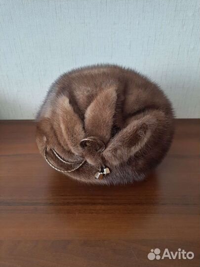 Шапка норковая женская (3 шт разные)