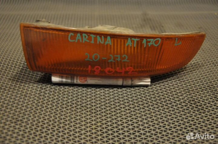 Повторитель левый toyota carina AT170