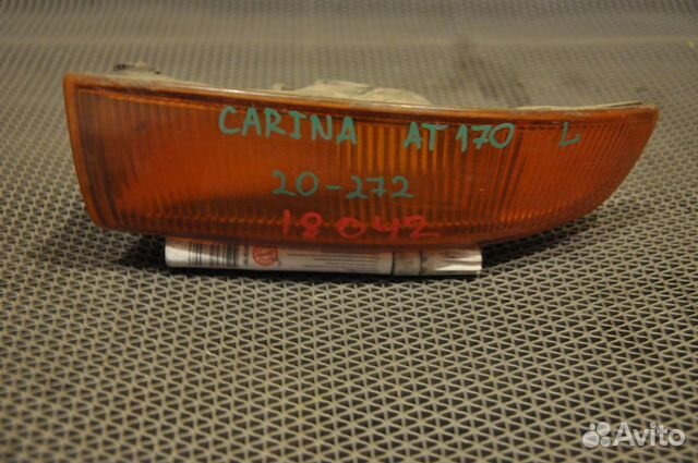 Повторитель левый toyota carina AT170