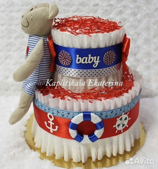 Торт из памперсов