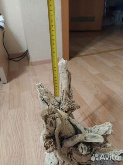 Коряга, керамическая декорация для аквариума