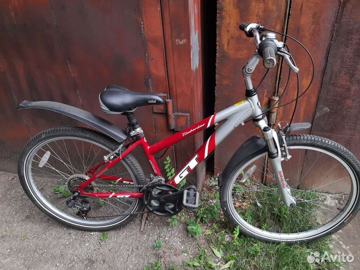Велосипед GT red м70 отличный скоростной