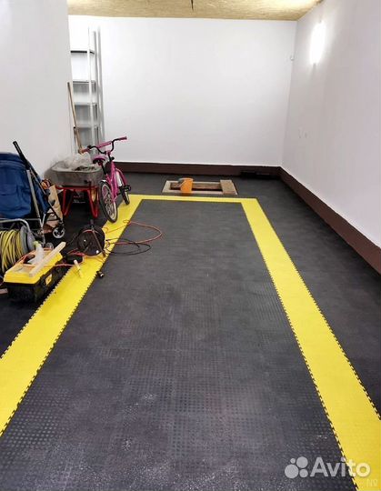 Модульный настил для гаража