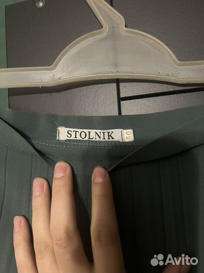 Юбка зеленая