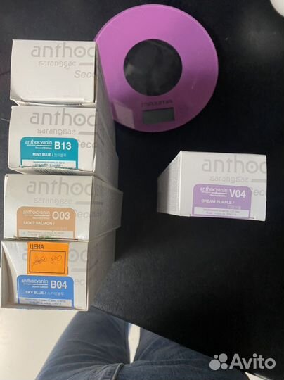 Краска для волос антоцтанин