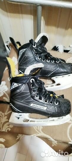 Хоккейные коньки бауэр размер 31
