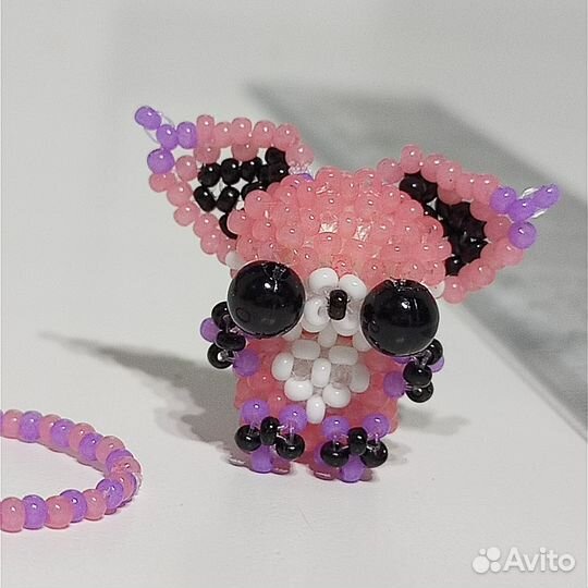 Мини амигуруми из бисера
