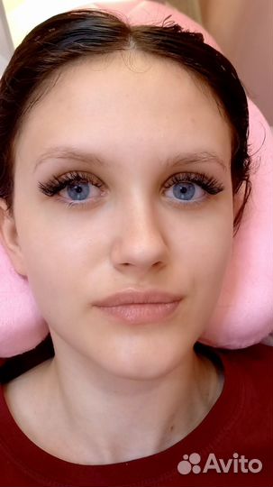 Наращивание ресниц модель