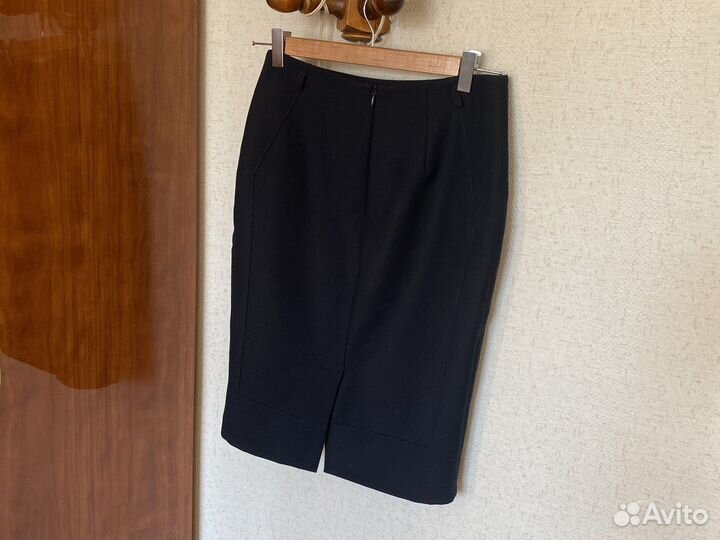 Темно-синяя юбка карандаш novena 42 р