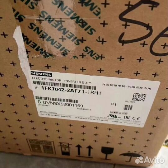 Siemens 1FK7060-2AF71-1RB0 1 шт. 1FK70602AF711RB0 сервопривод новый ускоренная доставка