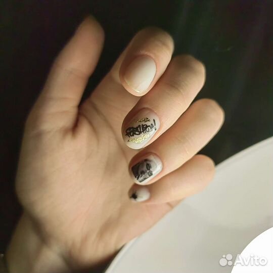 Маникюр гель лак
