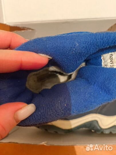 Ботинки зимние детские 27
