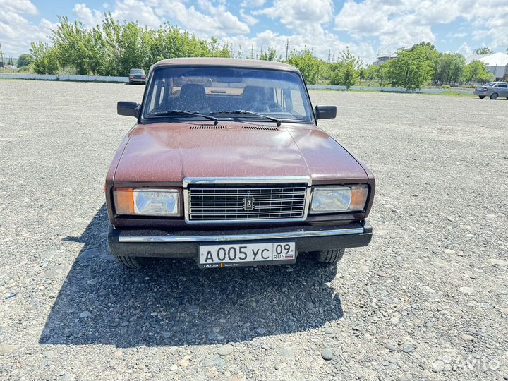 Передняя часть на ваз 2107