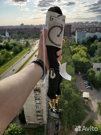 Велозамок, цепь с замком