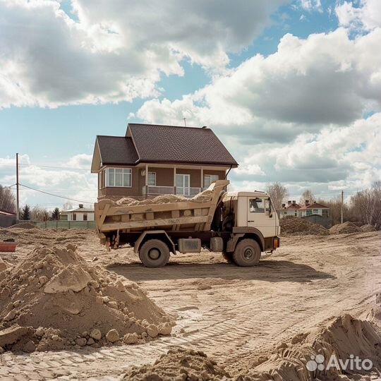 Песок, Щебень, Грунт. Асф крошка.Земля Доставка