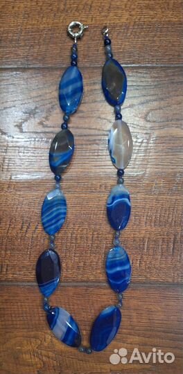 Бусы из агата