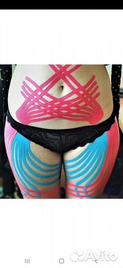 Кинезиотейпирование лица и тела. Массаж лица