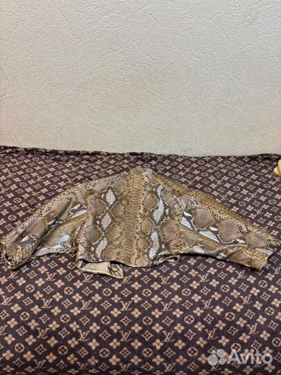 Кожаная курточка питон