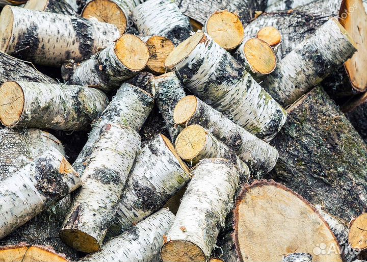 Дрова березовые пиленные