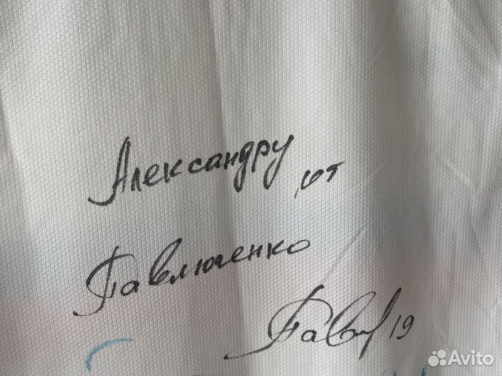 Автограф сборной России по футболу