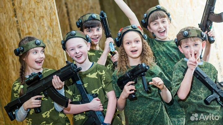 Выездной Лазертаг Звенигород Нерф-вечеринка