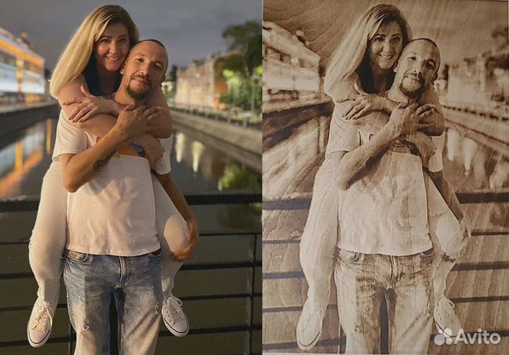 Портреты и картины, выжигание на дереве