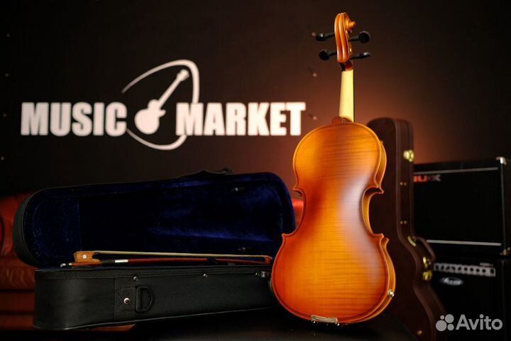 Скрипка 4/4 с подключением (Комплект)