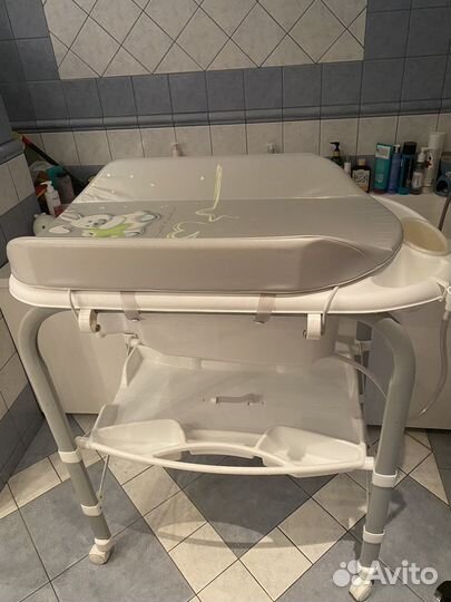 Пеленальный столик с ванночкой cam
