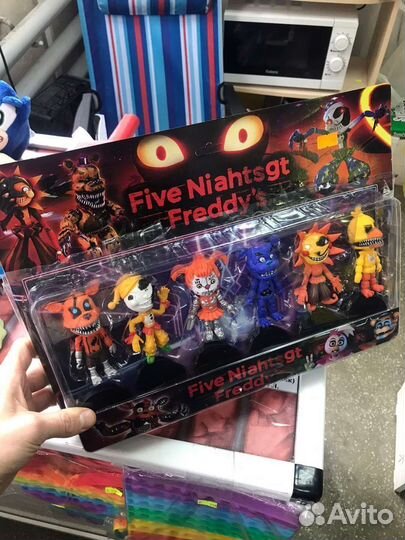 Набор фигурок фнаф 9 Аниматроники Луна солнце