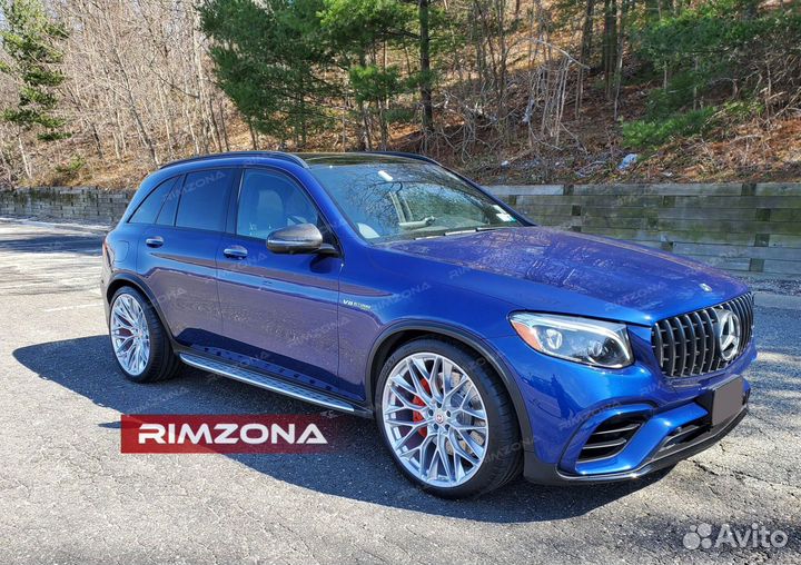 Кованые диски R22 на Mercedes GLC 220