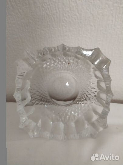 Пепельница хрусталь