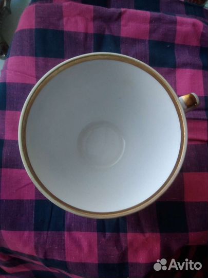 Фарфоровые чашки лфз СССР 6 шт