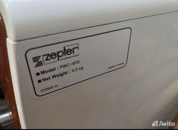 Фильтр для воды zepter