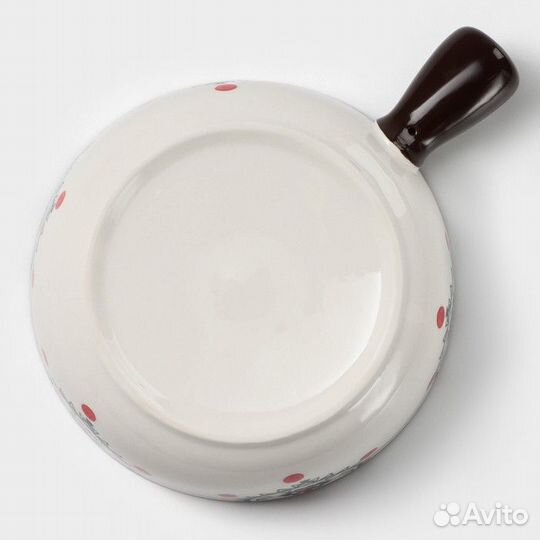 2 шт. Кокотница керамическая 'Узоры', 550 мл, цвет