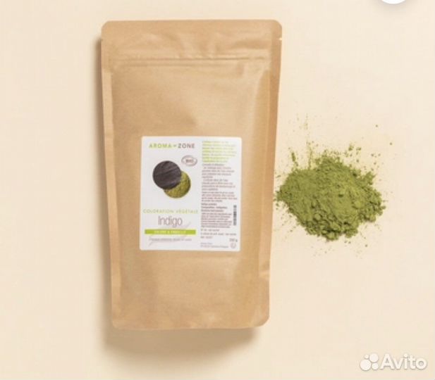 Хна для волос черная aroma-zone