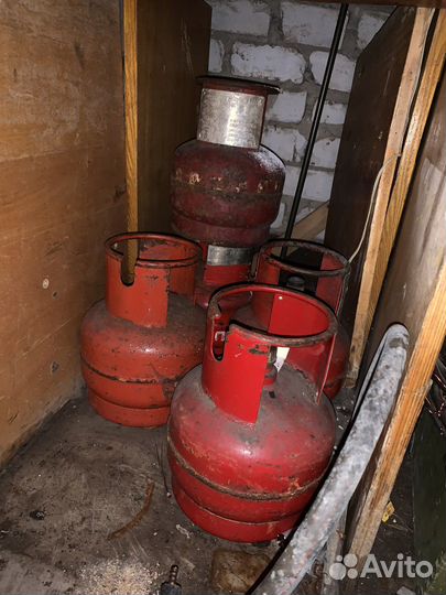 Газовый баллон 5 л бу