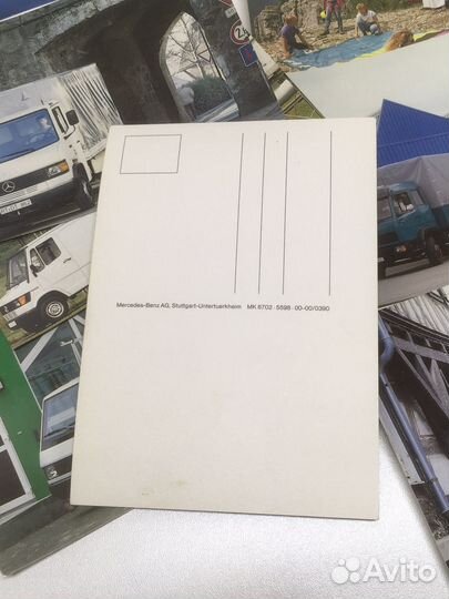 Набор открыток mercedes-benz