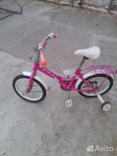 Детский велосипед для девочки бу
