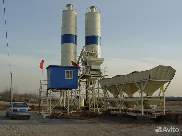 Бетонный завод HZS-40