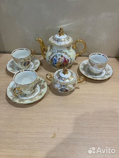Антиквариат Чайный набор Чехословакия