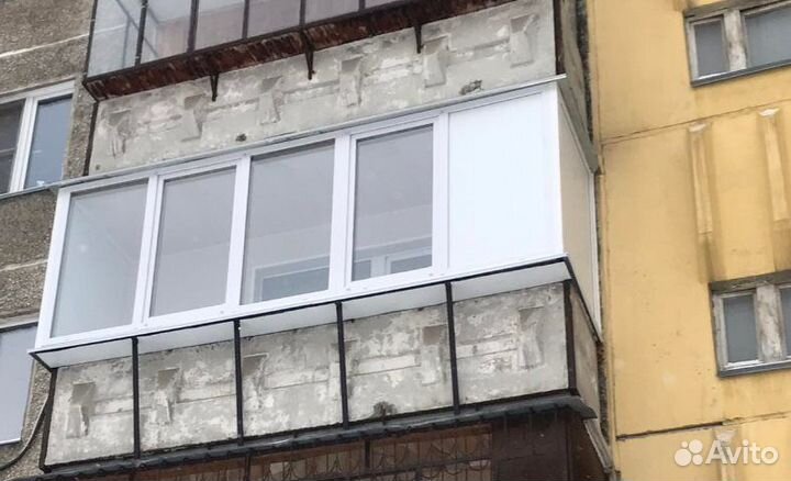 Балкон с отделкой под ключ