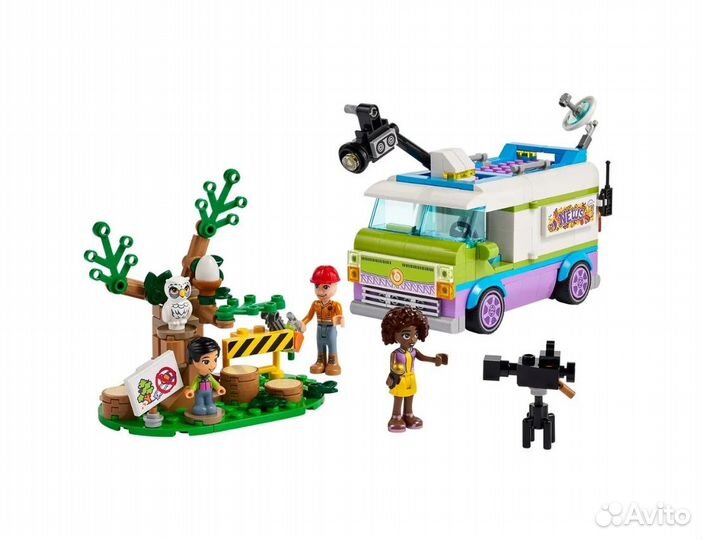 Lego Friends Фургон редакции новостей 41749 новый