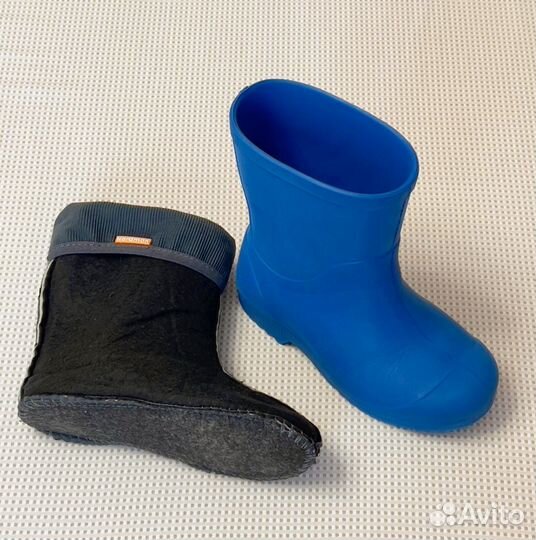 Резиновые сапоги с утеплителем